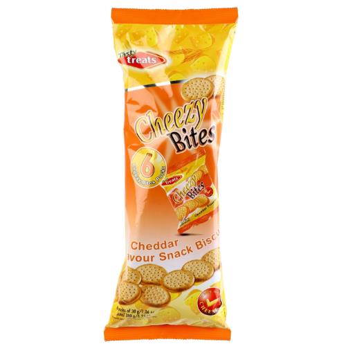 Tt Cheezy Bites Snack Biscuits 30G Cheddar 6Pc | West Pack Lifestyle