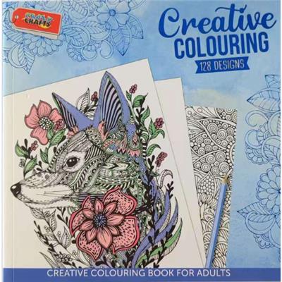 Creative Colouring Book Blue