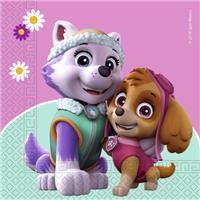 Paw Patrol Skye & Everest Tovaglioli in carta 33 x 33cm - conf. 20pz -  OFBA srl