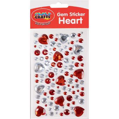 Gem Sticker Heart | West Pack Lifestyle