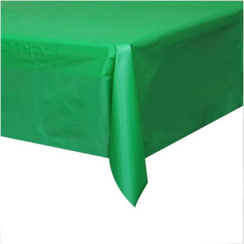 Emerald Green Solid Rectangle Table Cover 1.37X2.74m | West Pack Lifestyle