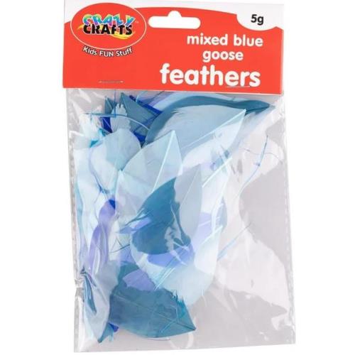 Goose Feathers 5G Mixed Blue | West Pack Lifestyle