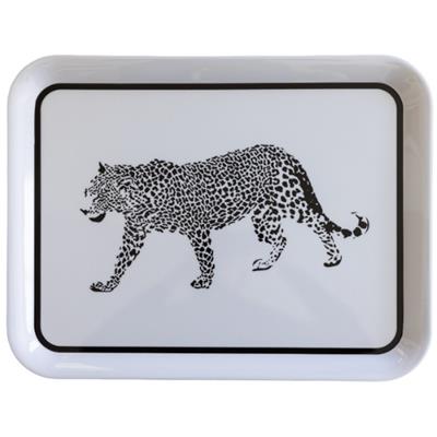 Melamine Leopard Tray 43X33cm | West Pack Lifestyle