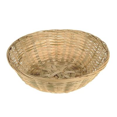 Bamboo Bread Basket Round 25cm (10') S-1 