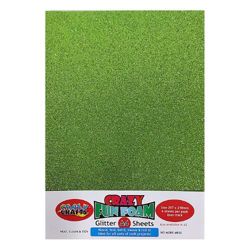 Fun Foam Glitter A Light Green Pc West Pack Lifestyle