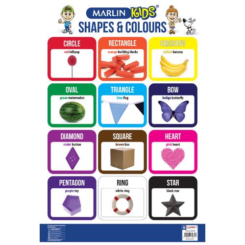 Kids Chart Shapes & Colours | West Pack Lifestyle