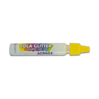 Pegamento glitter cristal de Acrilex
