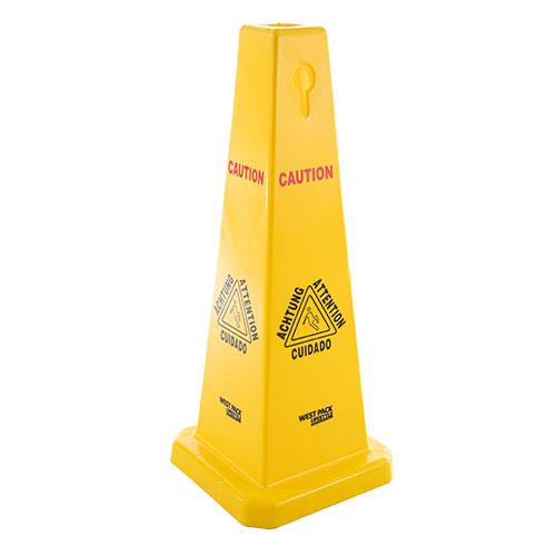 Warning Cone Yellow | West Pack Lifestyle