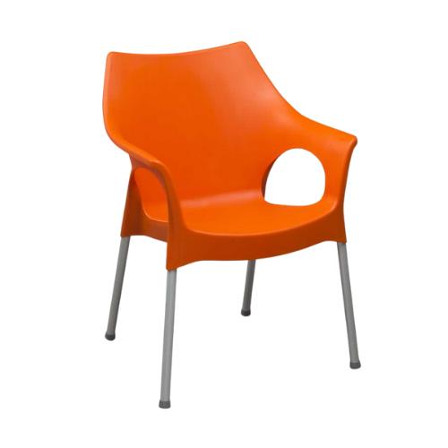 Chelsea Chair Orange West Pack Lifestyle