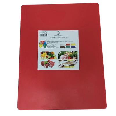 Cater Basix nylon cutting board red 400x250x100mm - AWG Trading (Pty) Ltd