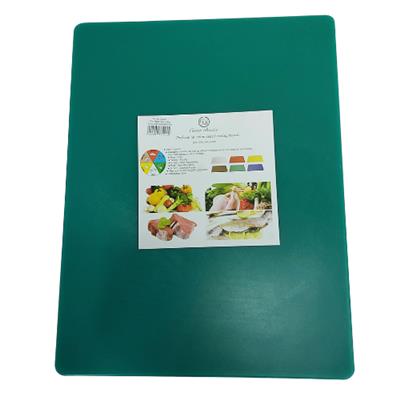 Cater Basix Nylon Cutting Board Green 500X380x13mm