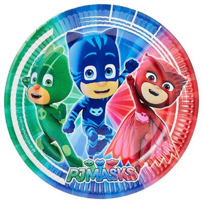 Pj Masks Paper Plates 23Cm 8Pc | West Pack Lifestyle