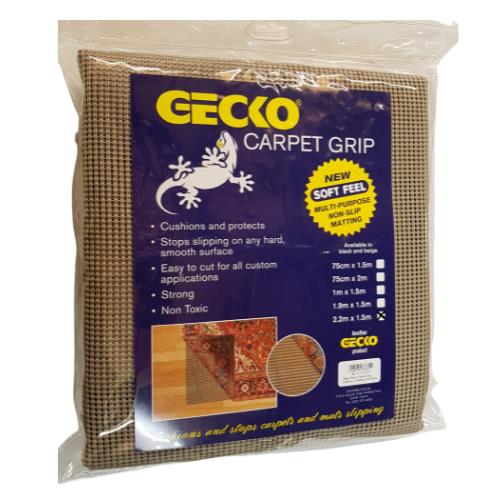 Gecko Carpet Grip Prepack 2200X1500mm Beige West Pack Lifestyle