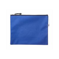 Zip Book Bag Nylon A4 Blue | West Pack Lifestyle