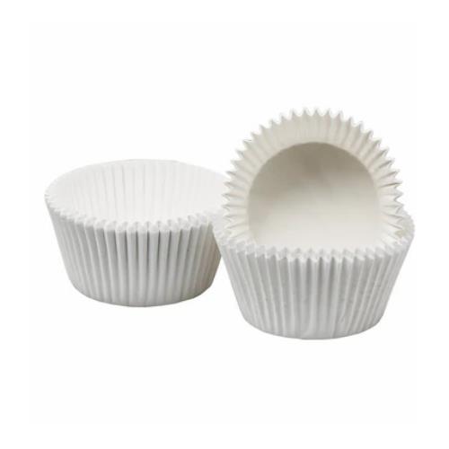 Cake Cups White 55X37.5mm 50Pc | West Pack Lifestyle