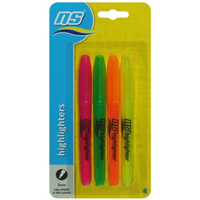 Ns Highlighter Pen Type 4'S | West Pack Lifestyle