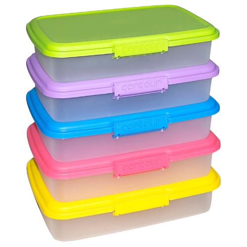 Lunch Box 1Lt 5Pc | West Pack Lifestyle