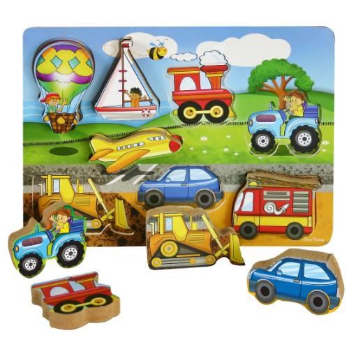 Vehicles Chunky Puzzle | West Pack Lifestyle