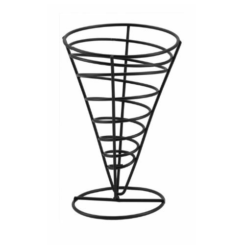 Catering Wire Cone Server Black 140X185/220mm | West Pack Lifestyle