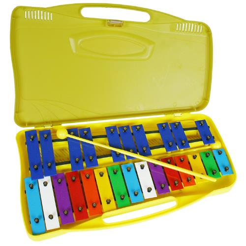 Xylophone Metal 25 Tone In Plastic Carry Case | West Pack Lifestyle