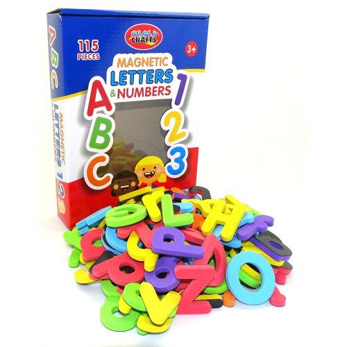 Magnetic Letter And Numbers 115Pc | West Pack Lifestyle