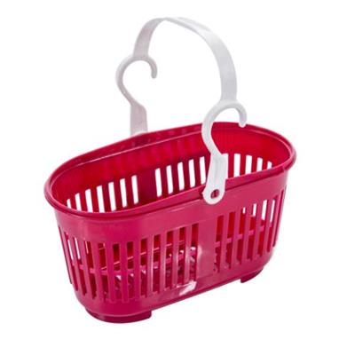 pink washing basket