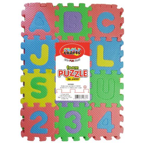 Foam Puzzle Large 24.3Cm X 18.5Cm 36Pc | West Pack Lifestyle