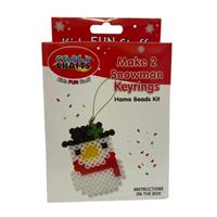 Hama Beads Kit Christmas Tree Keyrings
