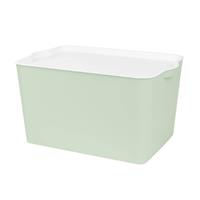 Venus Storage Box Mint Green With White Lid Large | West Pack Lifestyle