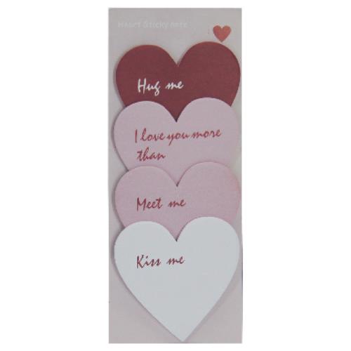 Mini Shaped Sticky Notes  Hearts – villabeauTIFFul