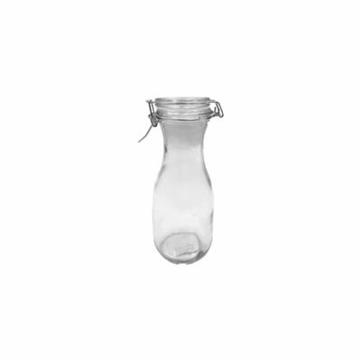 Glass Carafe with Resealable Lid